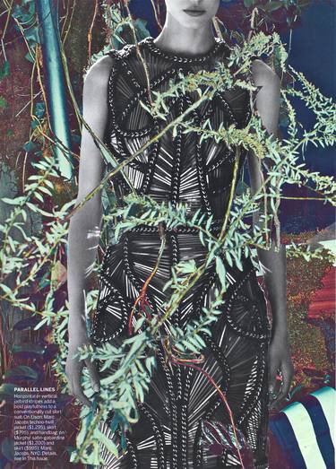 Print of Fantasy Collage by Deborah Stevenson