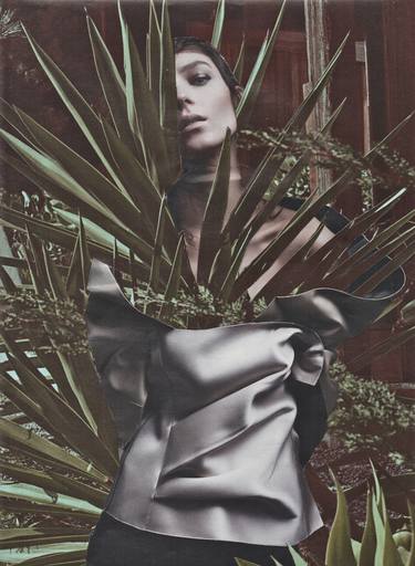 Original Conceptual Fashion Collage by Deborah Stevenson