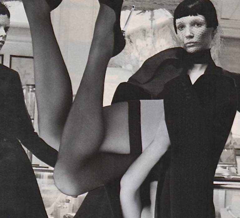 Original Conceptual Fashion Collage by Deborah Stevenson