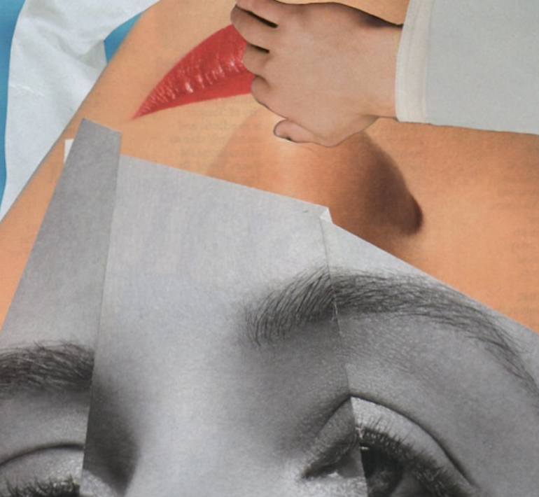 Original Conceptual Women Collage by Deborah Stevenson