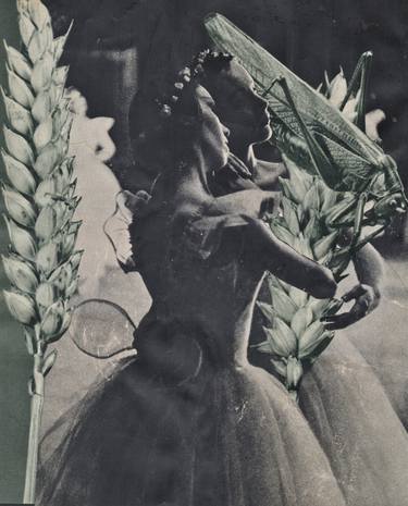 Original Fantasy Collage by Deborah Stevenson
