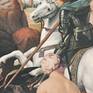 Raphael's St.George and the Dragon is the the setting for this scene of a hero with a bevy of awed admirers.