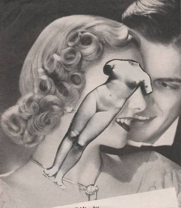 Original Conceptual Love Collage by Deborah Stevenson