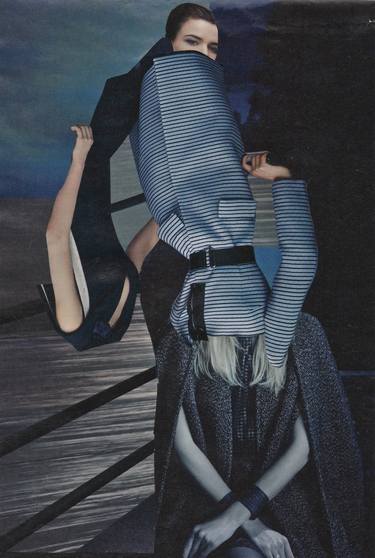 Original Conceptual Fashion Collage by Deborah Stevenson