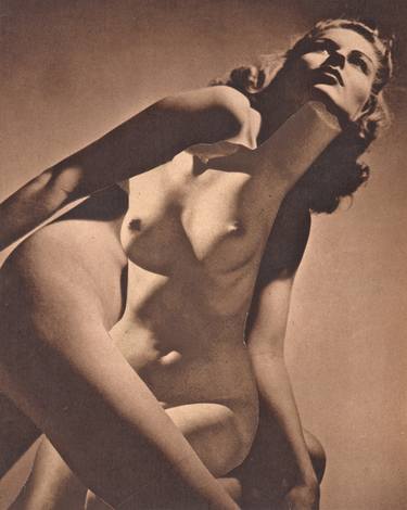 Original Nude Collage by Deborah Stevenson