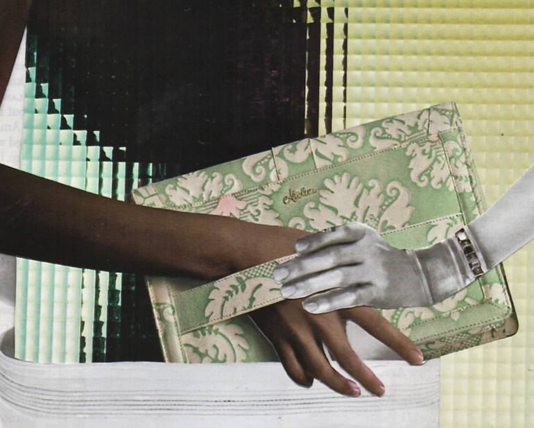Original Conceptual Fashion Collage by Deborah Stevenson