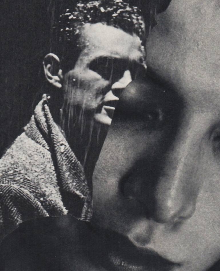 Original Conceptual Love Collage by Deborah Stevenson