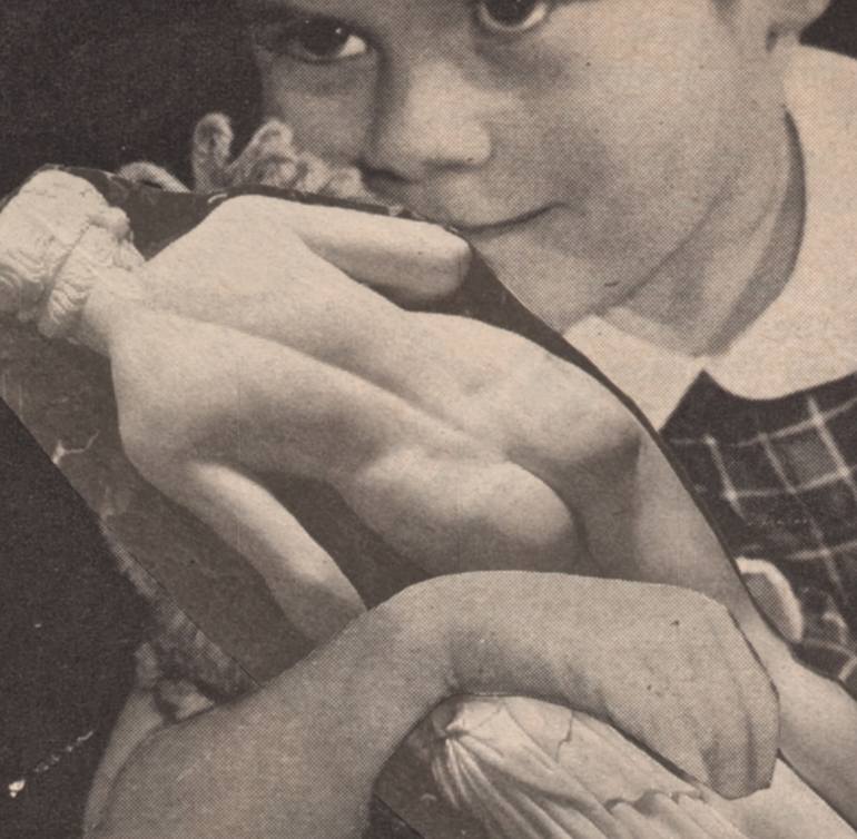 Original Conceptual Children Collage by Deborah Stevenson