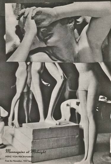 Original Nude Collage by Deborah Stevenson