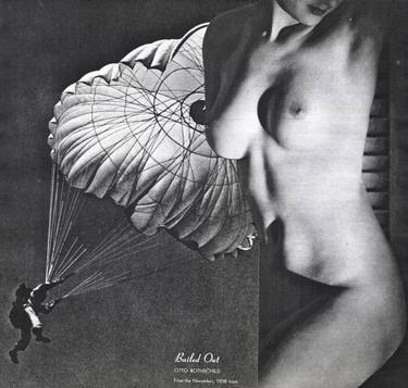 Original Conceptual Nude Collage by Deborah Stevenson