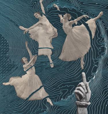 Original Conceptual Performing Arts Collage by Deborah Stevenson