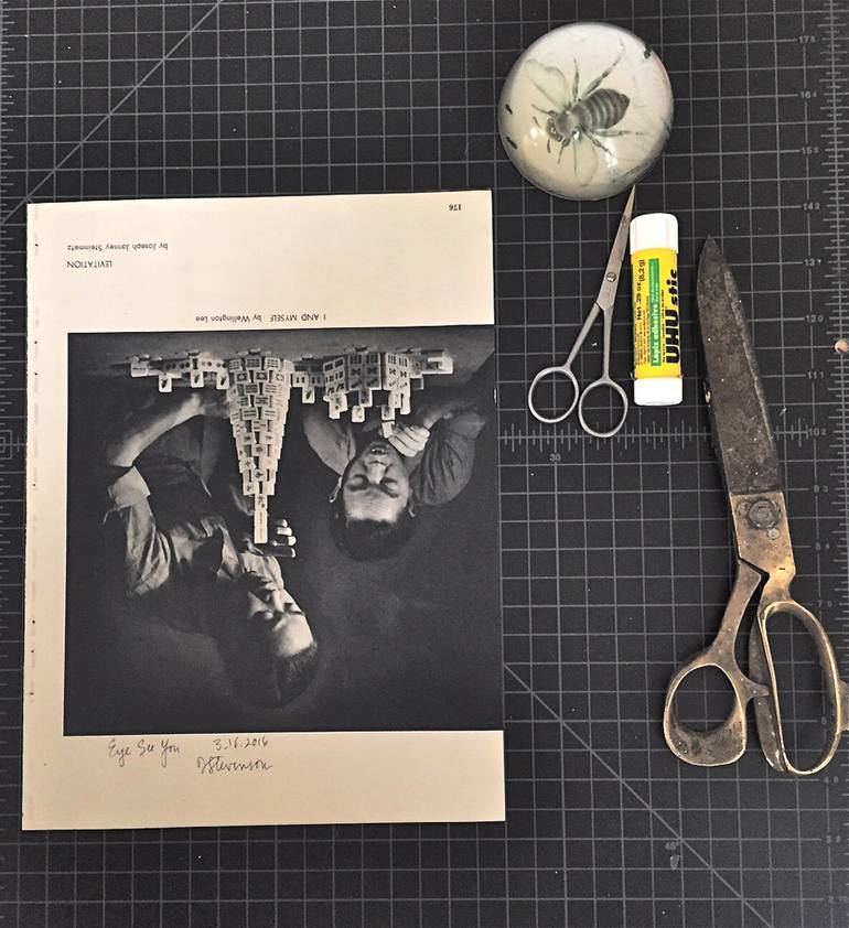 Original Conceptual Women Collage by Deborah Stevenson