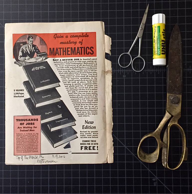 Original Conceptual Children Collage by Deborah Stevenson