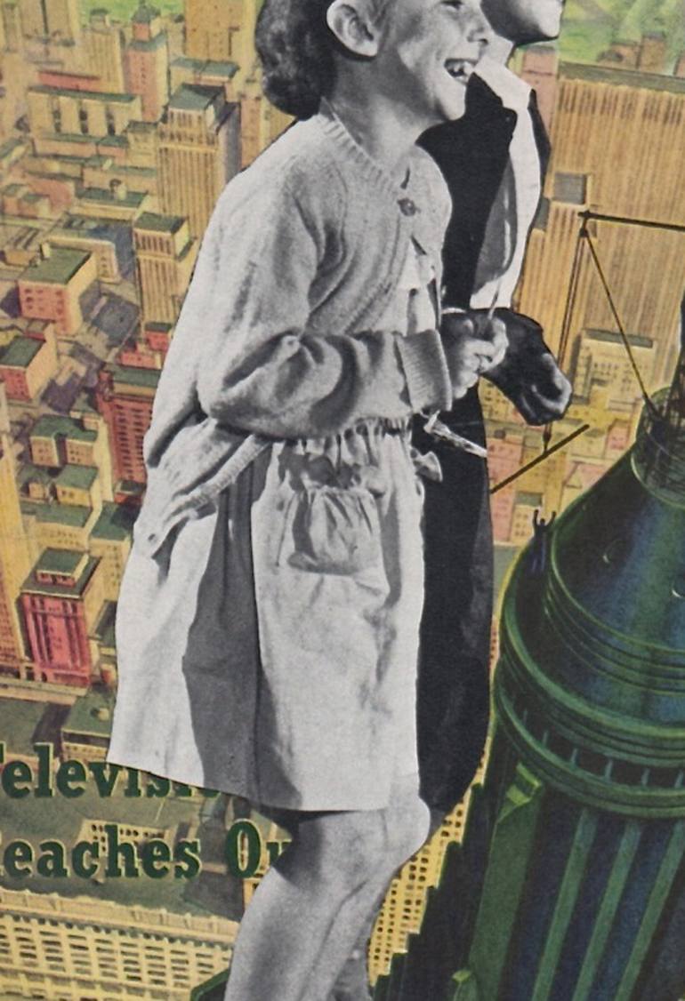 Original Conceptual Children Collage by Deborah Stevenson