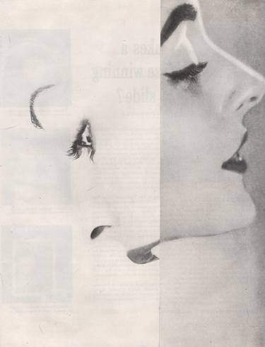 Original Conceptual Portrait Collage by Deborah Stevenson