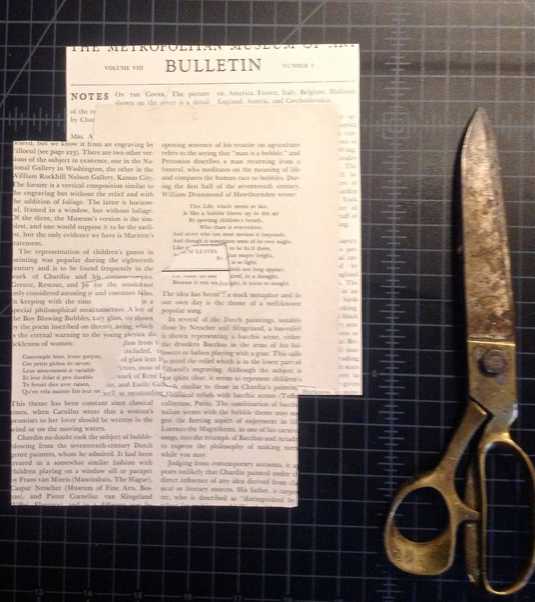 Original Conceptual People Collage by Deborah Stevenson