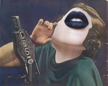 Original Conceptual Fantasy Collage by Deborah Stevenson