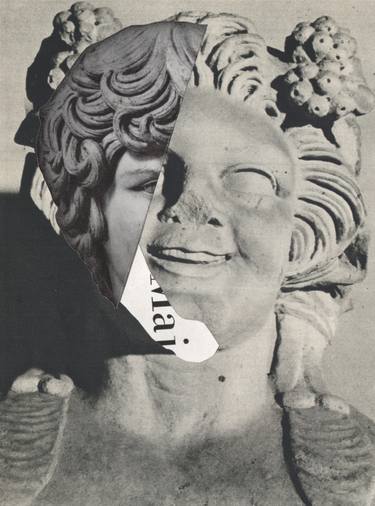 Original Classical mythology Collage by Deborah Stevenson