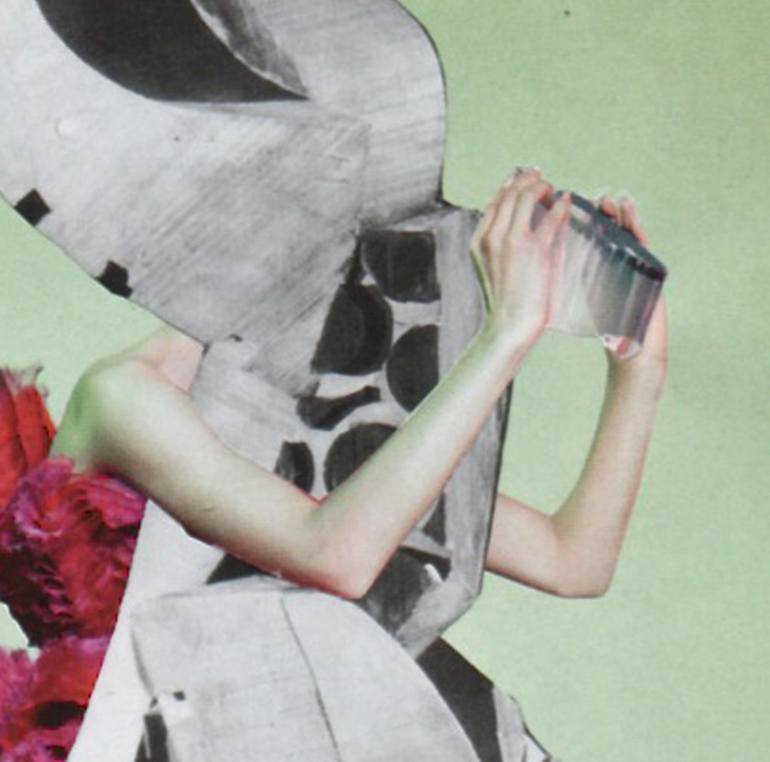 Original Fashion Collage by Deborah Stevenson