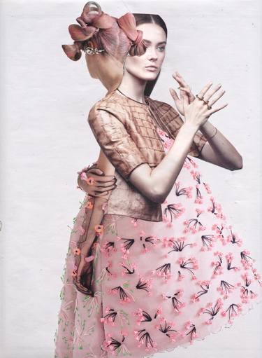 Original Fashion Collage by Deborah Stevenson