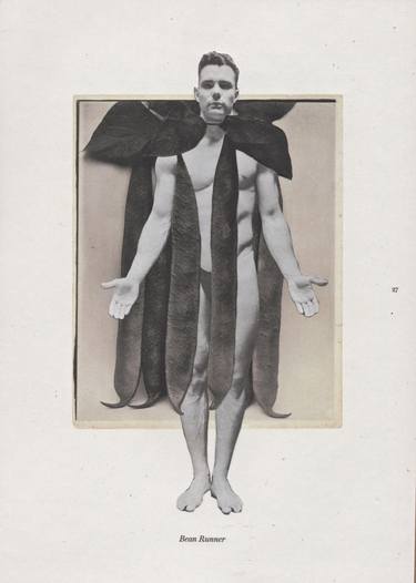 Original Conceptual Body Collage by Deborah Stevenson