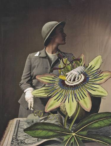 Original Conceptual Fashion Collage by Deborah Stevenson