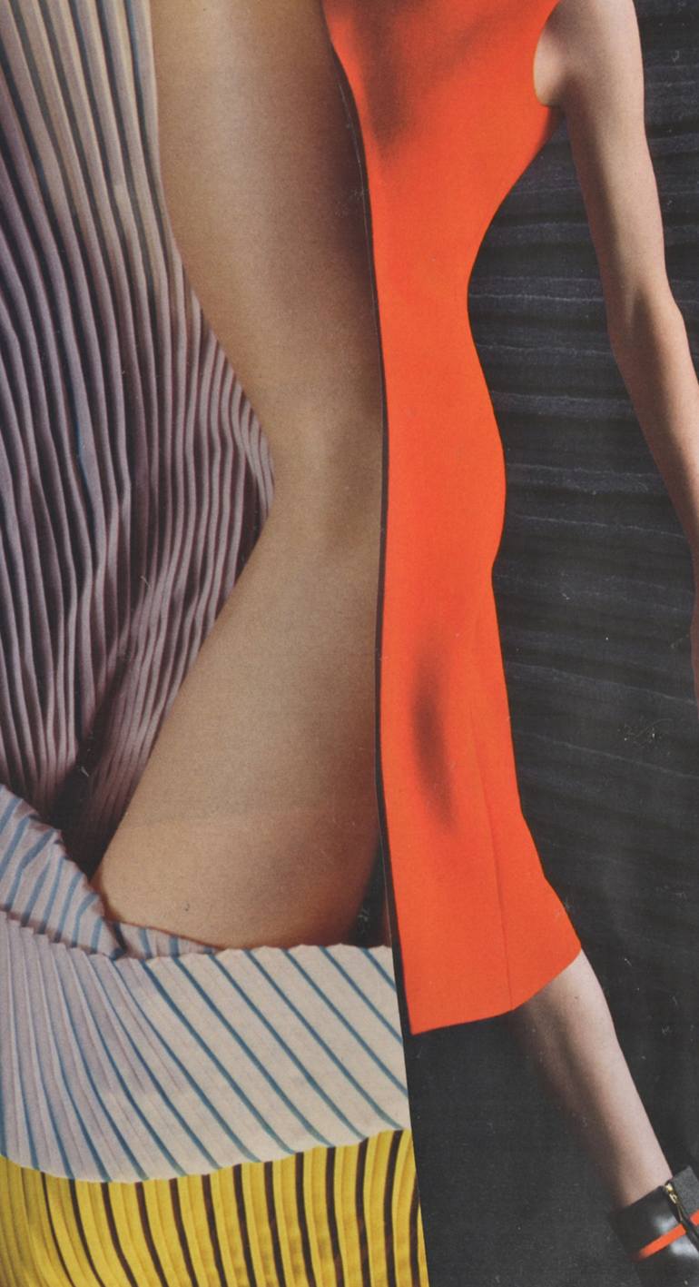 Original Conceptual Fashion Collage by Deborah Stevenson