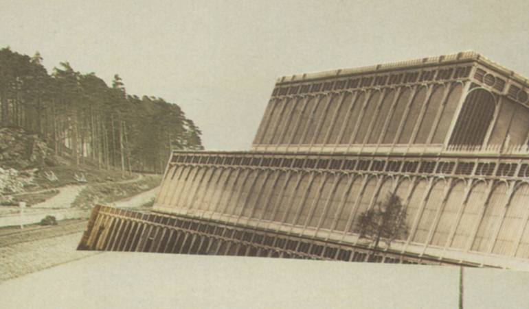 Original Conceptual Landscape Collage by Deborah Stevenson