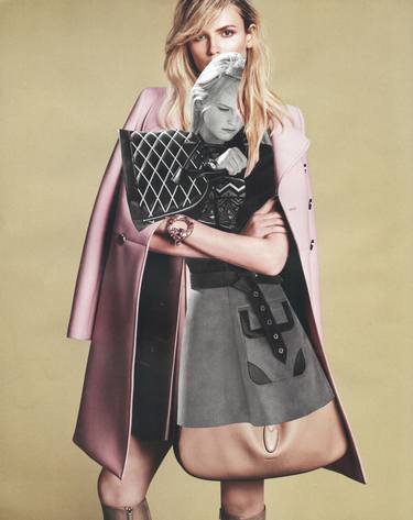 Original Conceptual Fashion Collage by Deborah Stevenson