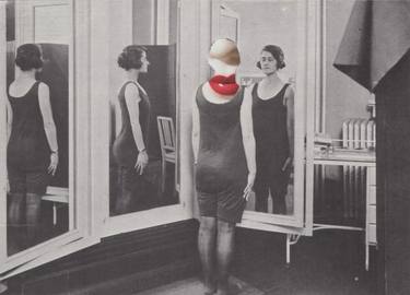 Original Conceptual Women Collage by Deborah Stevenson