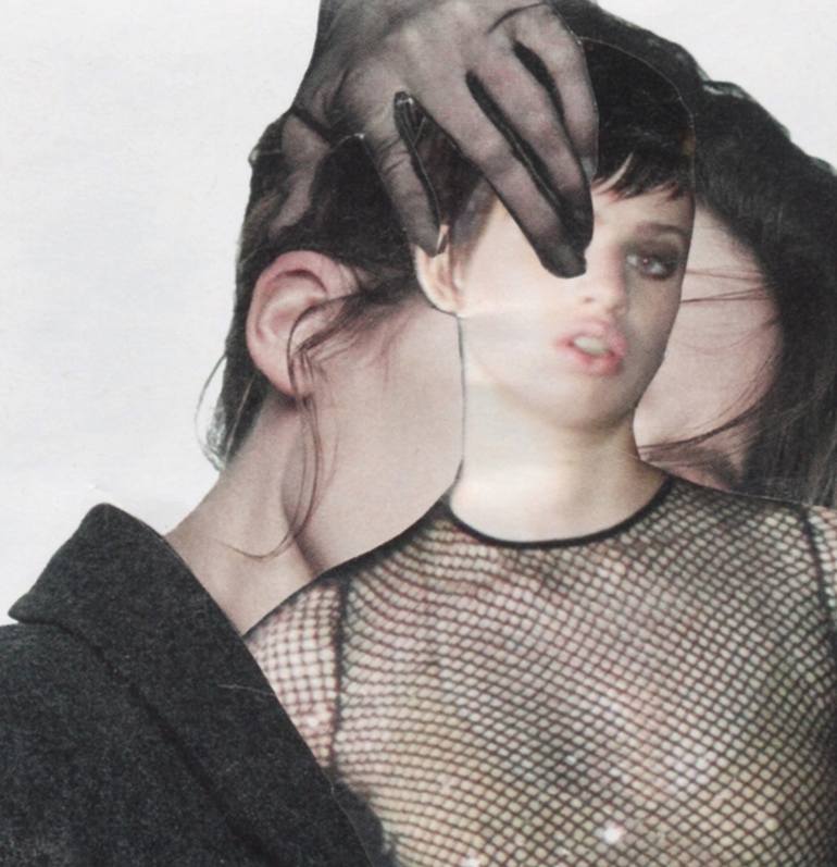 Original Conceptual Fashion Collage by Deborah Stevenson