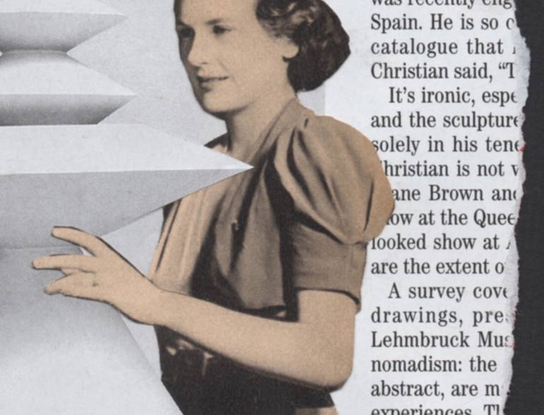 Original Conceptual Still Life Collage by Deborah Stevenson