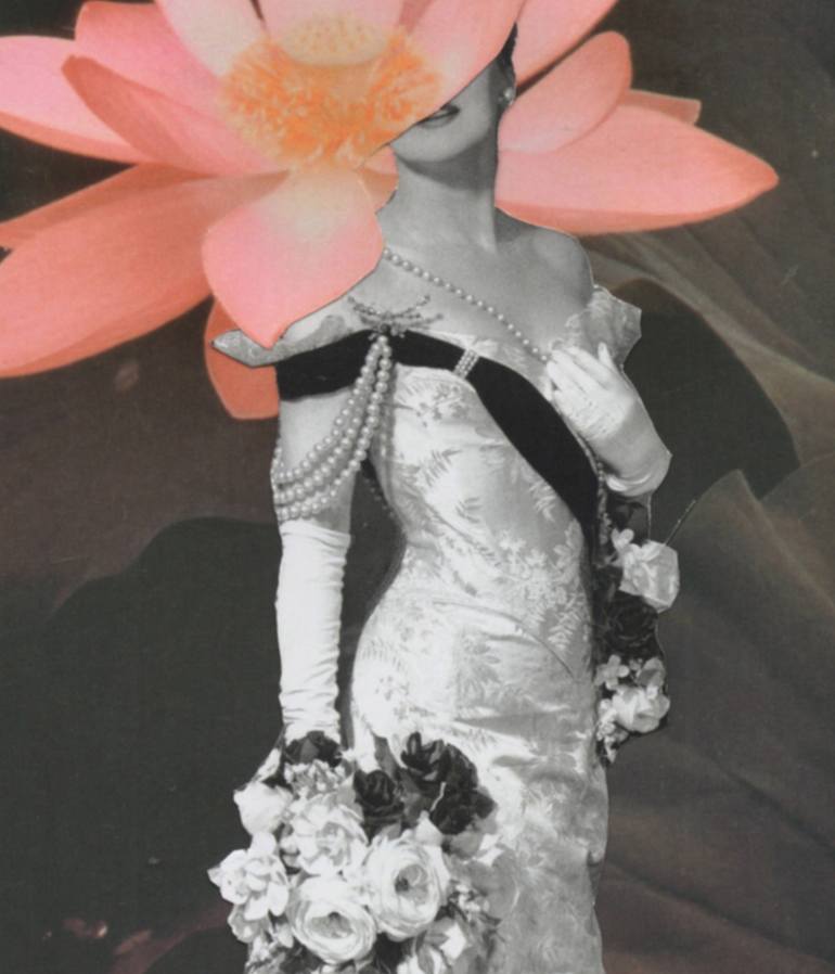 Original Conceptual Fantasy Collage by Deborah Stevenson