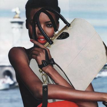 Original Conceptual Fashion Collage by Deborah Stevenson