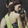 Two glamorous women fused into a well-matched style statement.