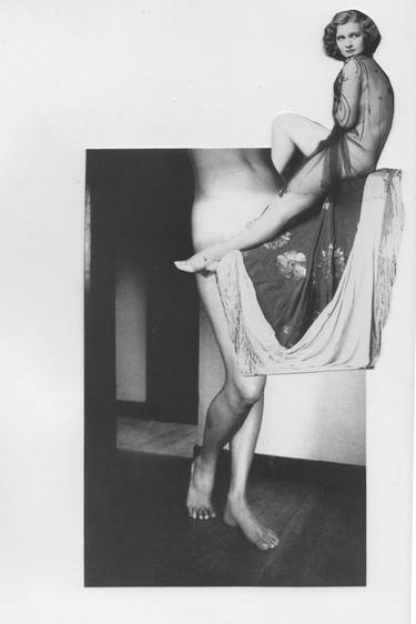 Original Erotic Collage by Deborah Stevenson