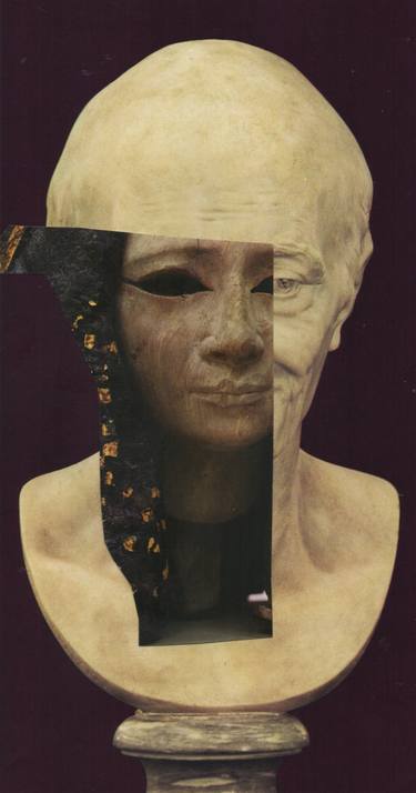 Original Conceptual Portrait Collage by Deborah Stevenson