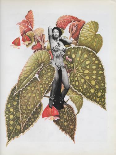 Print of Erotic Collage by Deborah Stevenson