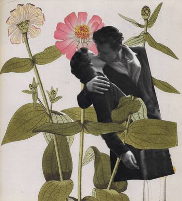 Print of Dada Love Collage by Deborah Stevenson