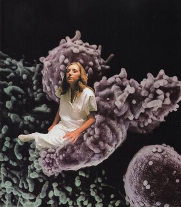 Original Conceptual Portrait Collage by Deborah Stevenson