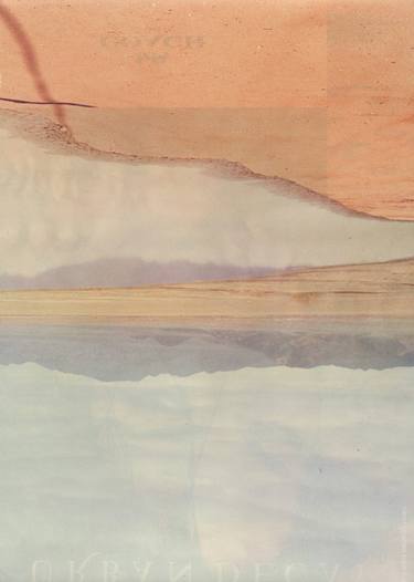 Original Fine Art Abstract Collage by Deborah Stevenson