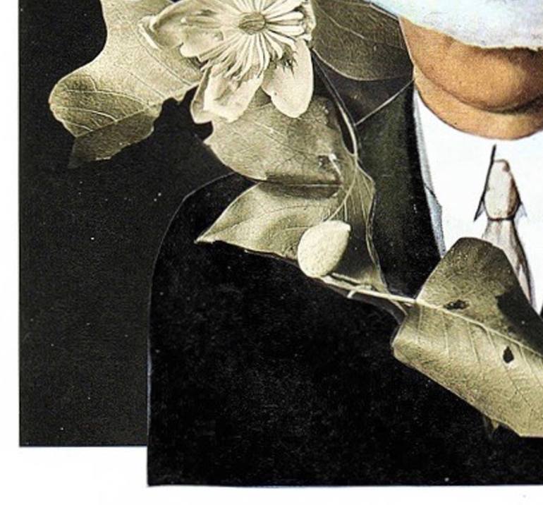 Original Dada Fantasy Collage by Deborah Stevenson