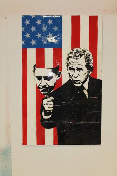 Print of Street Art Politics Paintings by Dustin Spagnola