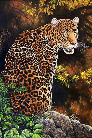 Print of Realism Animal Paintings by Jan Camerone