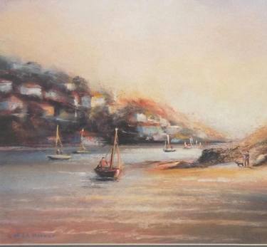 ‘Evening Yachting at Salcombe, South Devon’ thumb