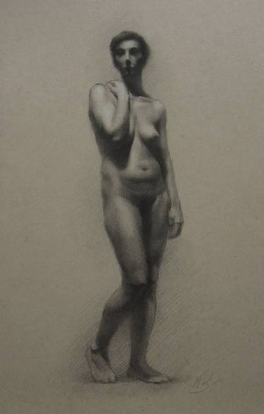 Original Figurative Nude Drawings by Niamh Butler