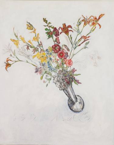 Print of Fine Art Floral Drawings by Spencer Fidler