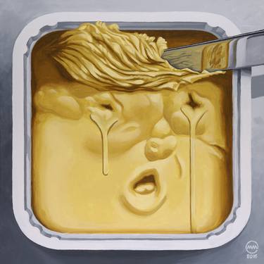Print of Conceptual Politics Paintings by Mark Mitchell