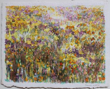 Print of Impressionism Floral Paintings by Francisca Valdes