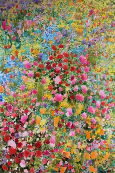 Print of Abstract Expressionism Garden Paintings by Francisca Valdes